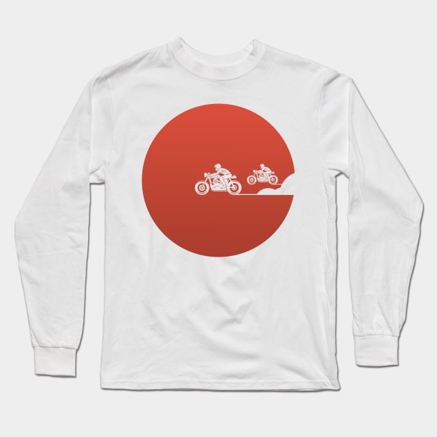 Cafe Racers | Cloud Makers Long Sleeve T-Shirt by oobmmob